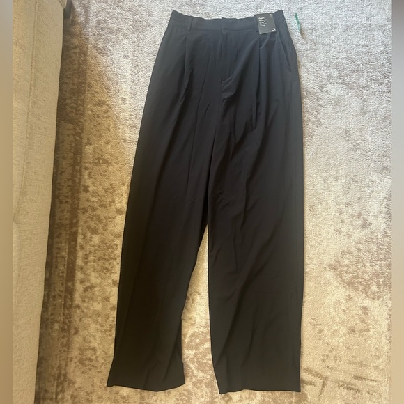 Gap GapFit High Rise Runaround Trousers NWT Medium Tall Black - Picture 4 of 6